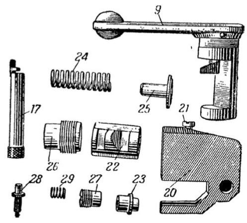 Разборка миномета